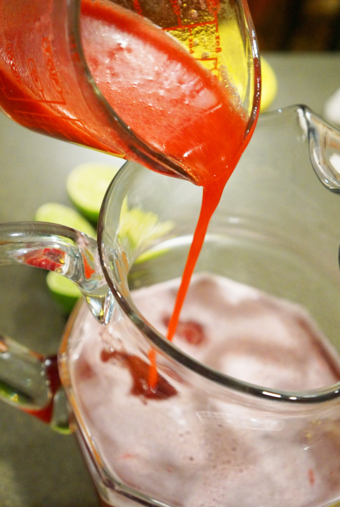 Cranberry And Lime Margaritas