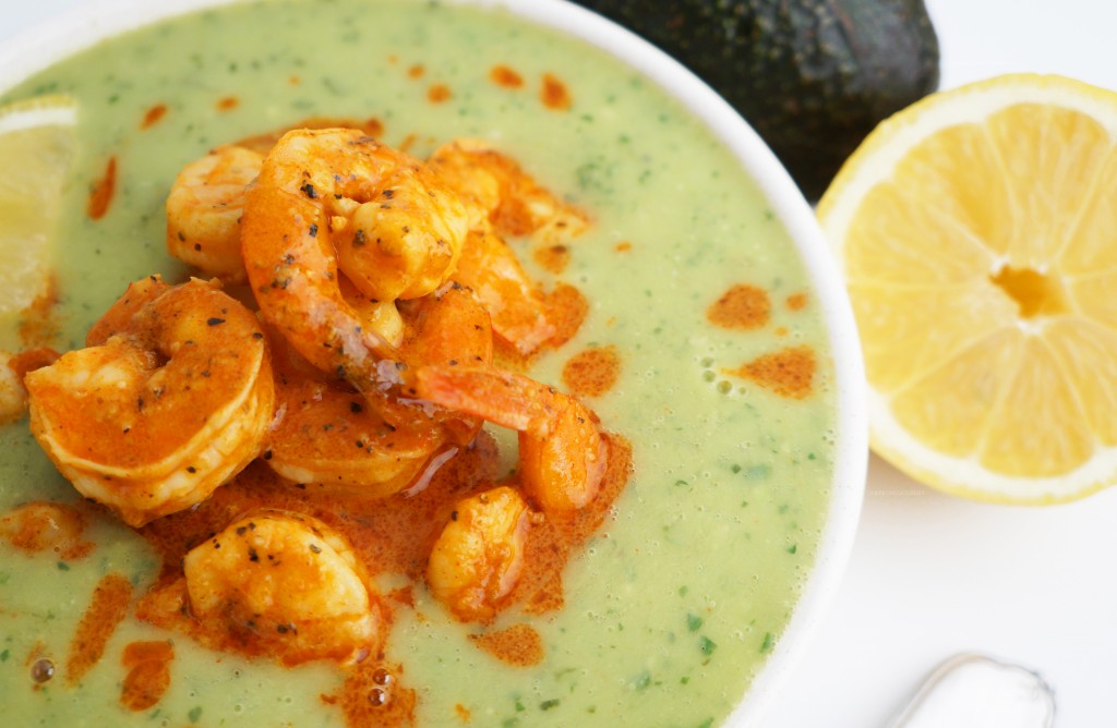 Avocado Shrimp Bisque