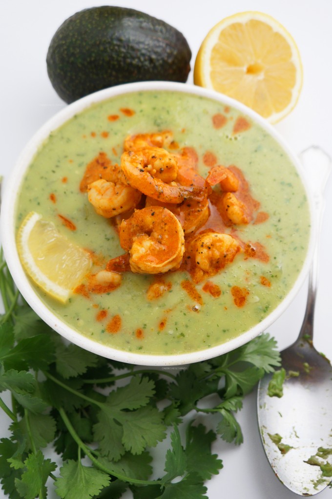 Avocado Shrimp Bisque