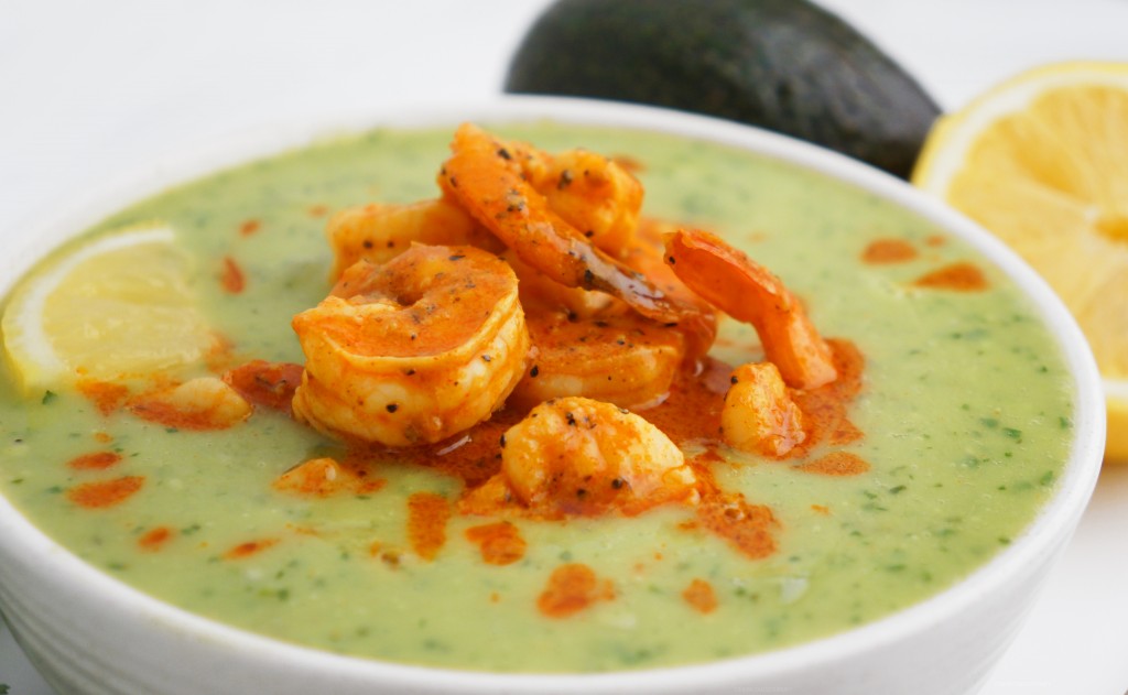 Avocado Shrimp Bisque