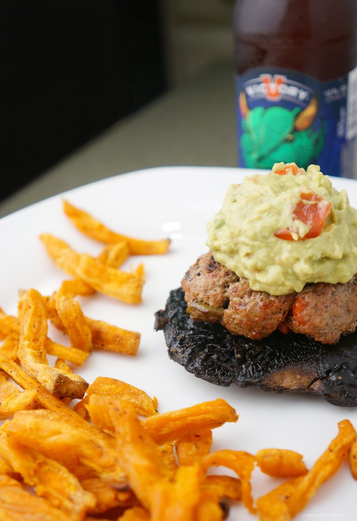 So Cal Portabella Avocado Burgers