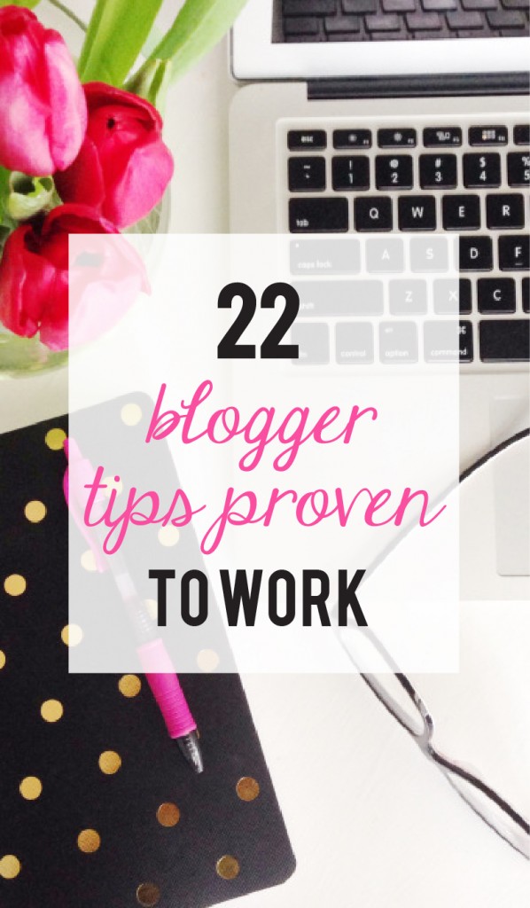 22 Blog Tips One Broads Journey