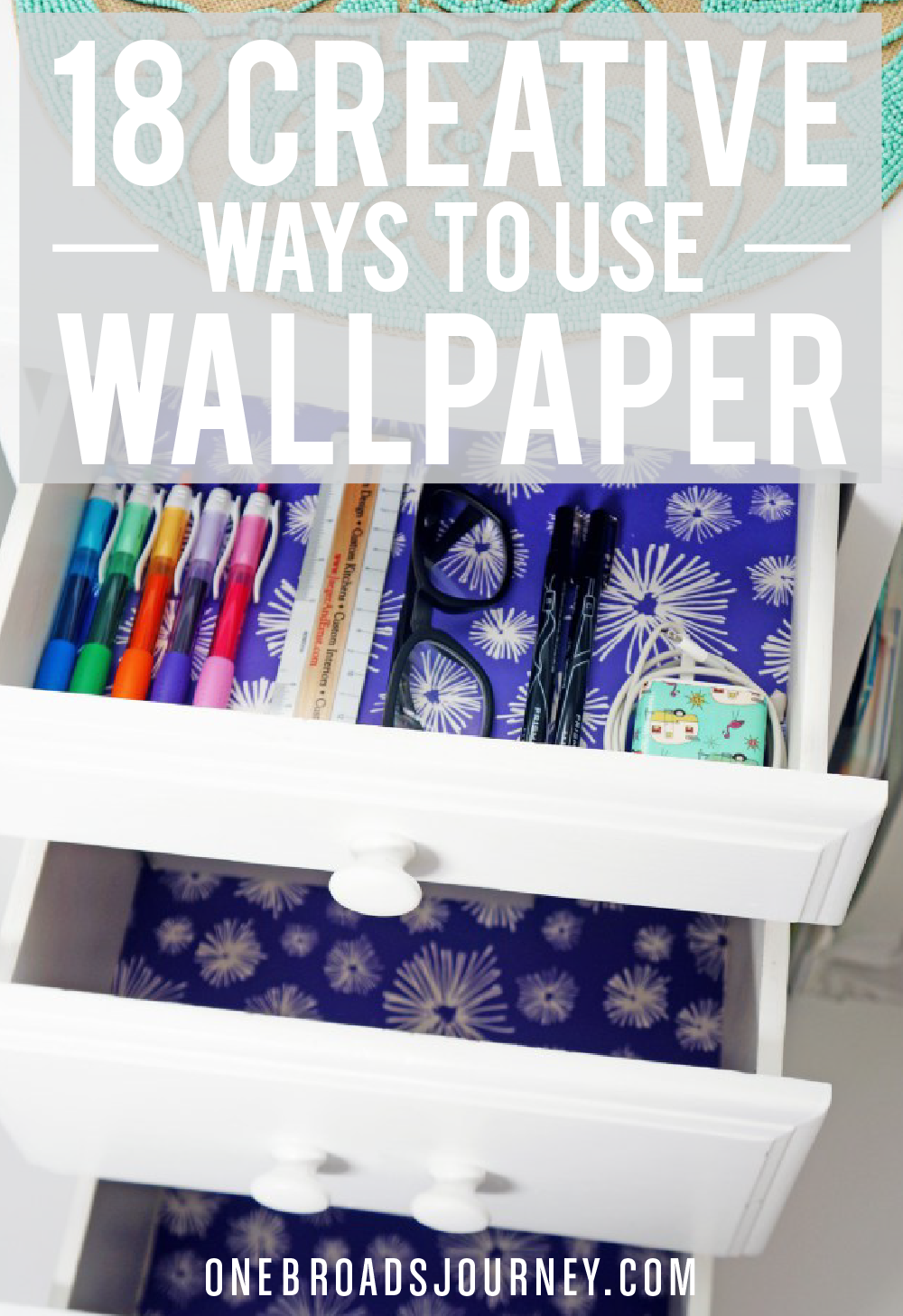 18 Creative Ways to Use Wallpaper-OBJ