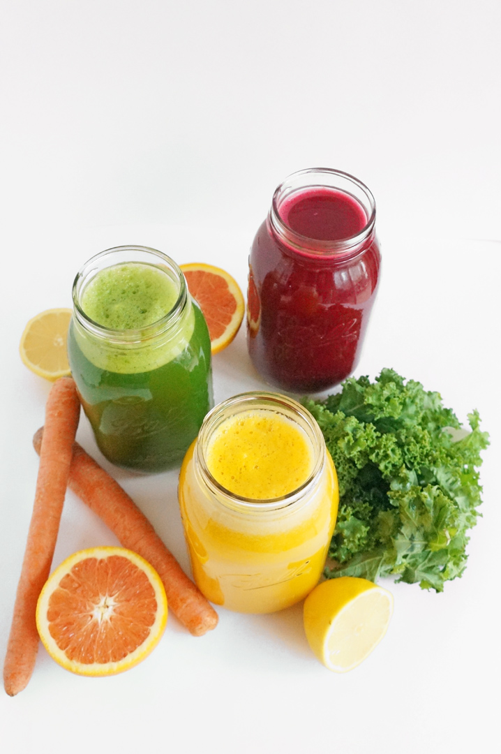 3 Juicing recipes