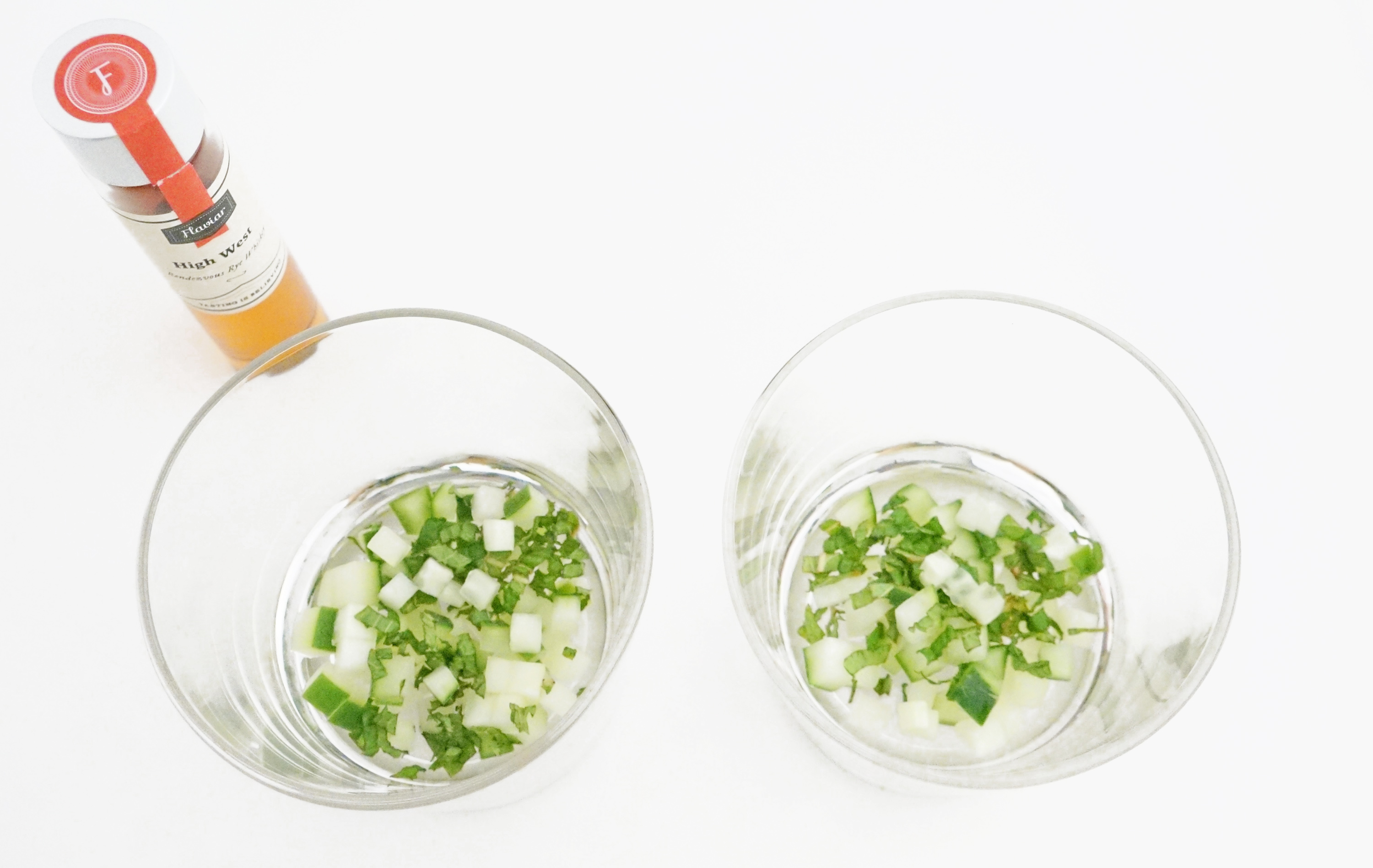 Cucumber Mint Whiskey Smash