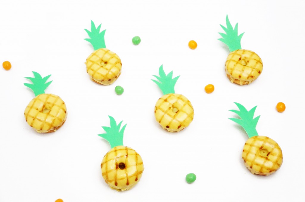 DIY Pineapple Donuts www.onebroadsjourney.com