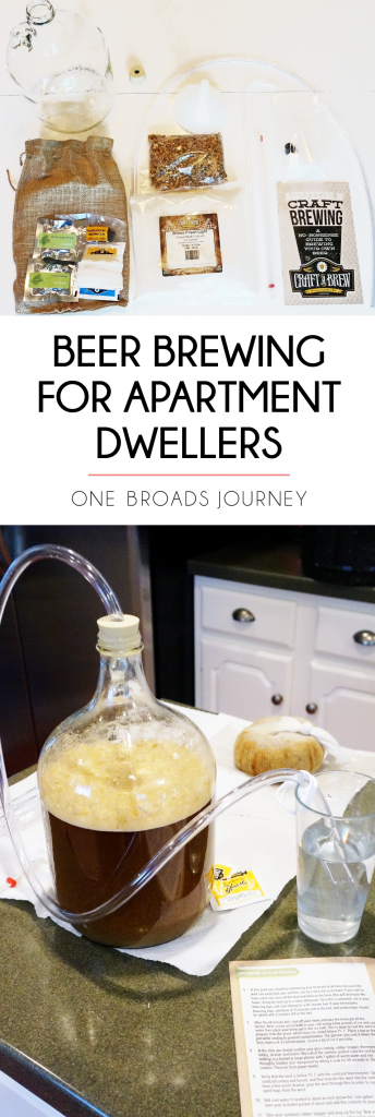 How to brew Beer in your small Apartment