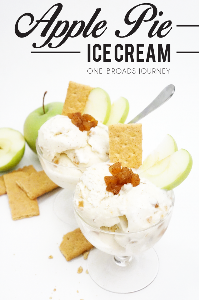 homemade apple pie ice cream