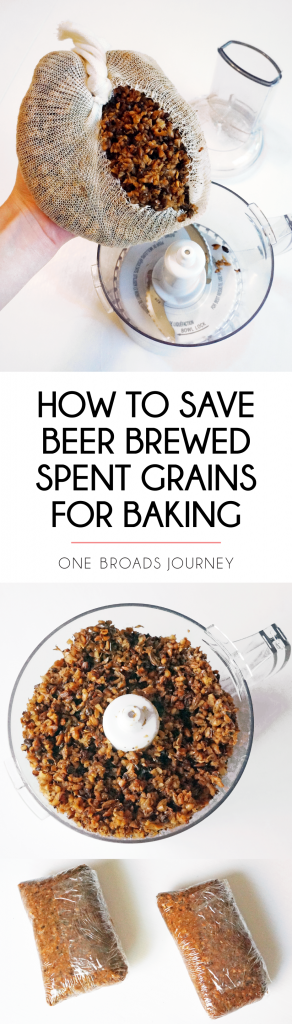 How to save beer brewed spent grains for baking | DIY Home Brewing just now