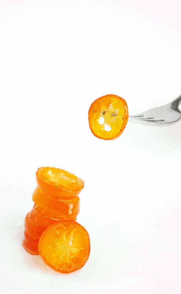 Candied Kumquat Simple Syrup-