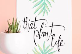 The Plant Life Print Teluna