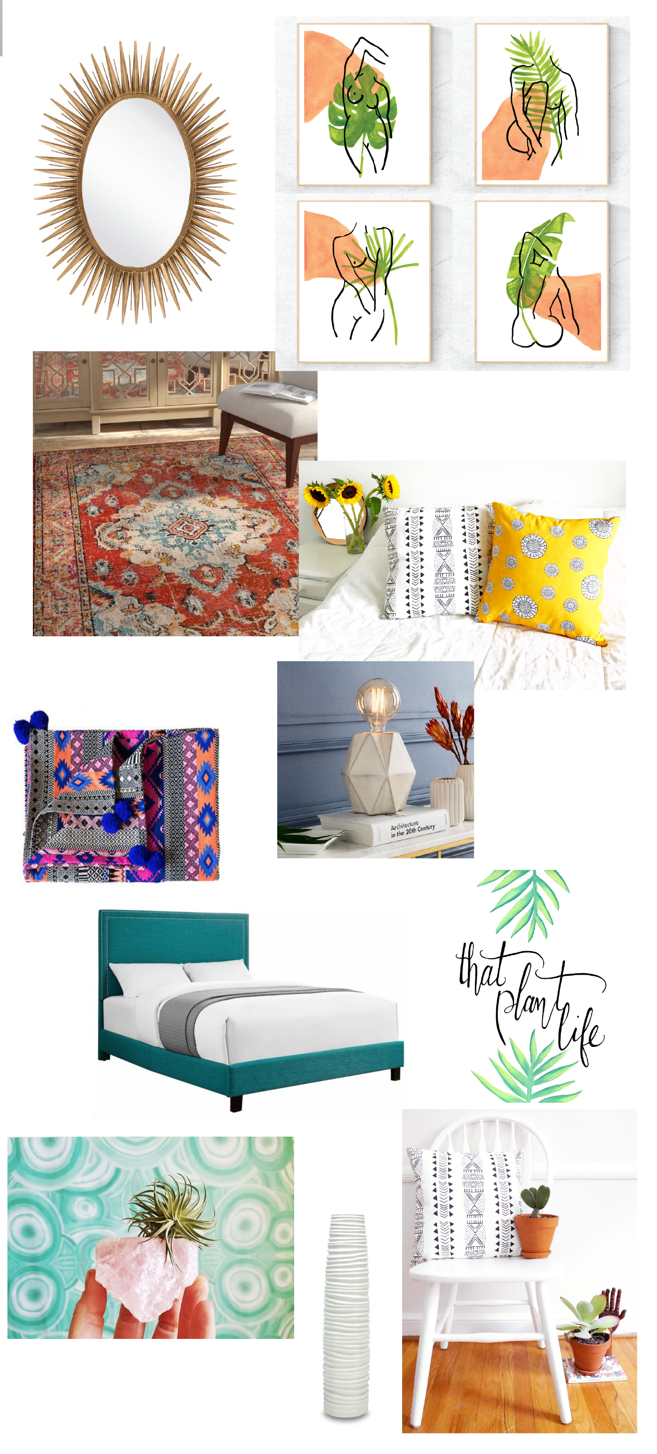 How to get an Urban Jungle Chill Vibes Master Bedroom