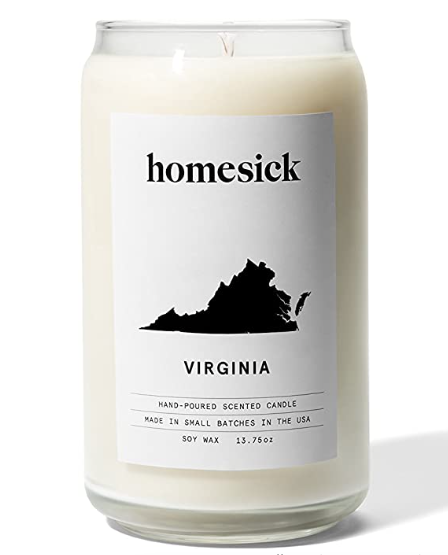 home sick state candle