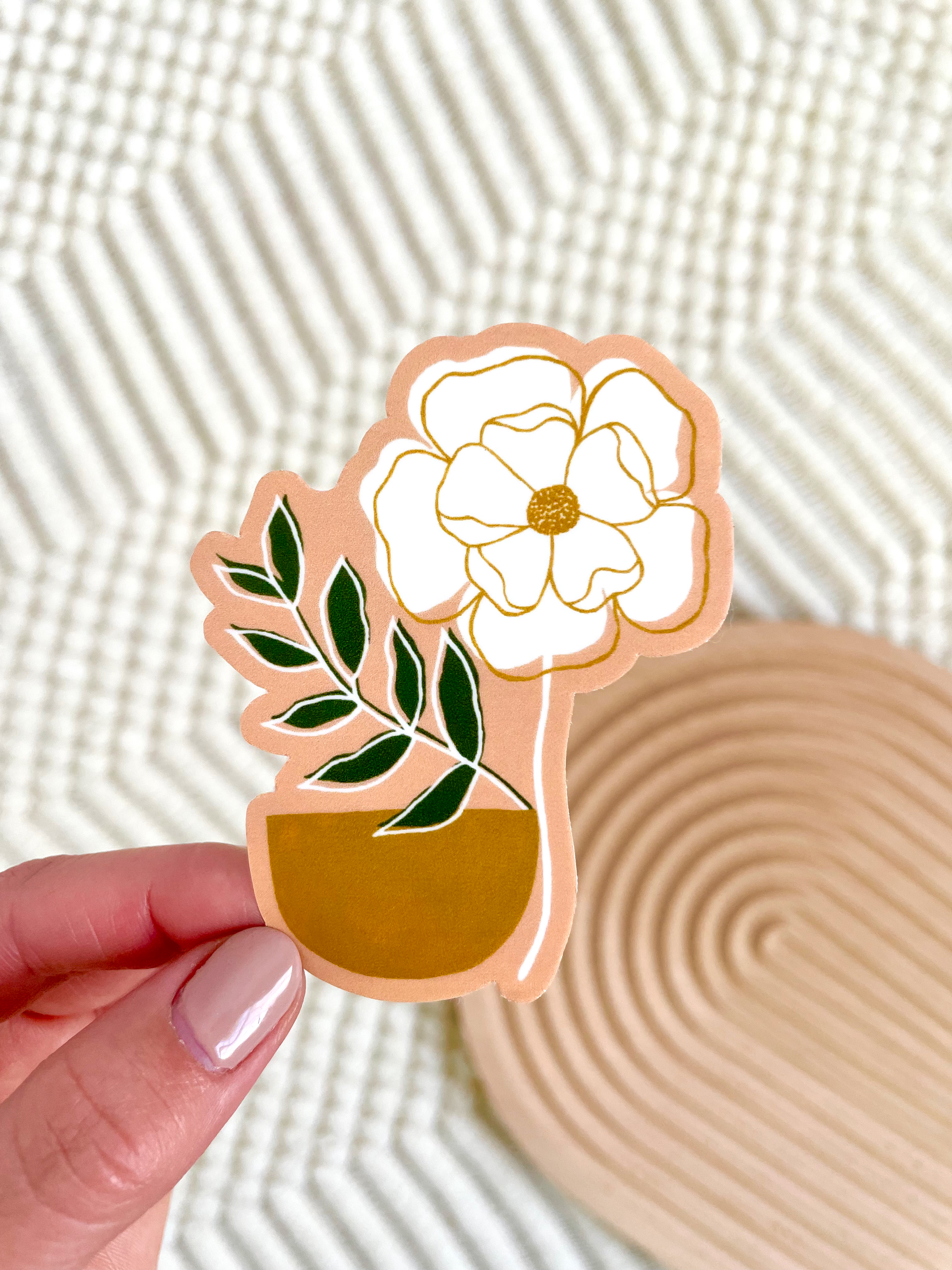 Flora Waterproof Sticker