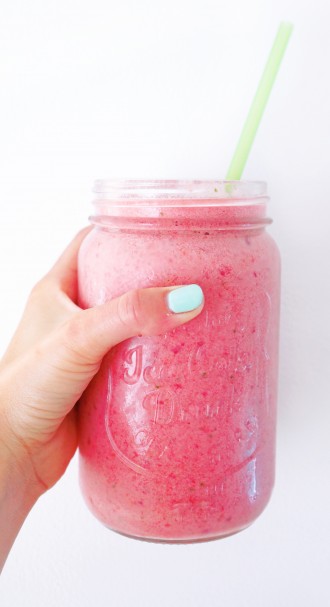 Pink Flamingo Smoothie