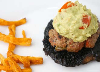 So Cal Portabella Avocado Burgers