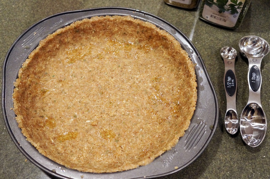 Egg and Tofu Veggie Quiche – One Broads Journey