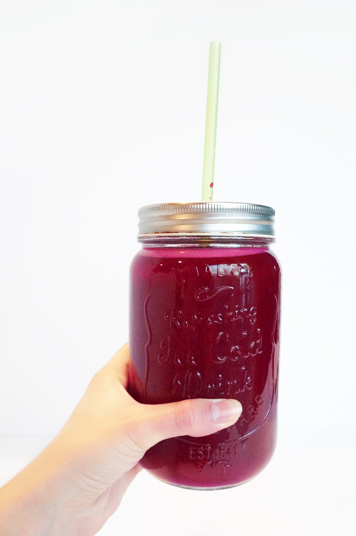 Beet Collagen Boosting Juice without a Juicer