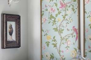 creative ways to use wallpaper