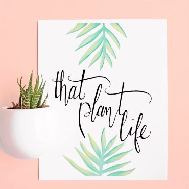 The Plant Life Print Teluna